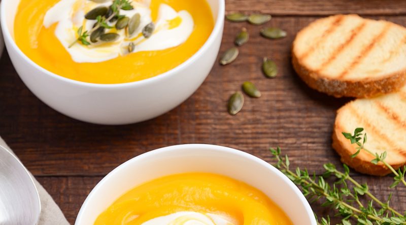 Velouté de potiron : un plat nourrissant et riche en saveurs