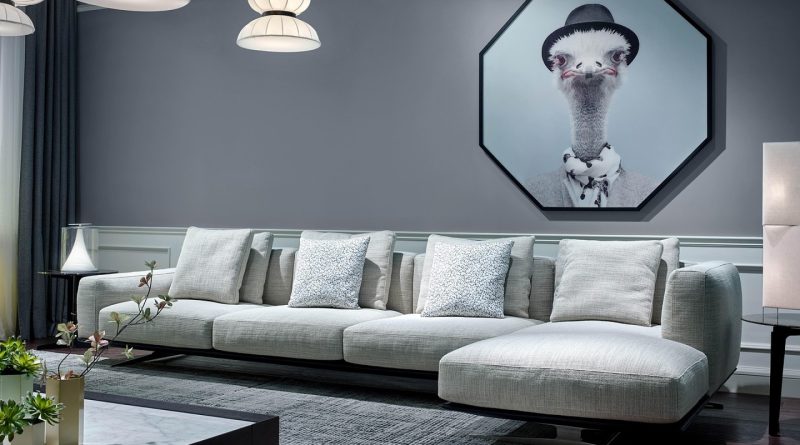Apportez de la sophistication à votre salon avec des meubles gris et blanc !
